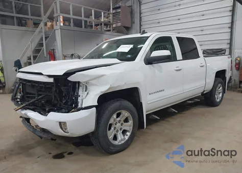 2018 Chevrolet Silverado 1500 2Lt из США, поврежденный, VIN 3GCUKREC1JG516867